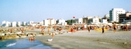 Panoramica della spiaggia di Misano Panoramica della spiaggia di Misano